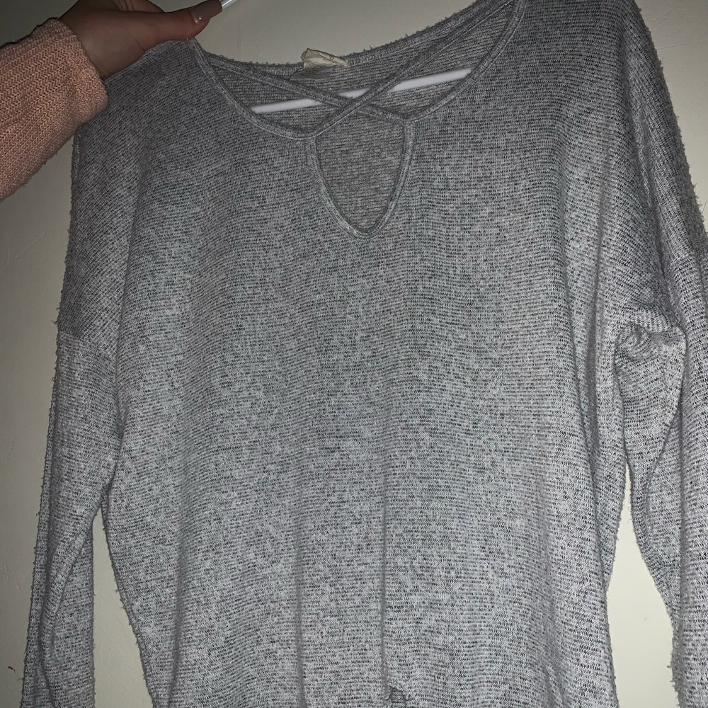 Grey sweater